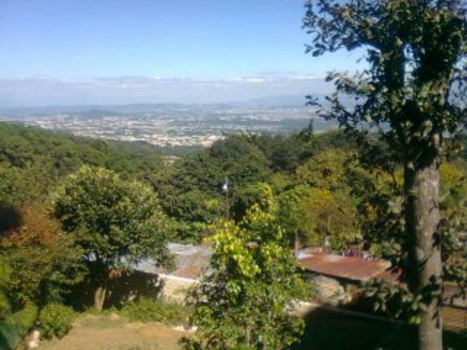 Ubicado en una aldea justo en una bella zona boscosa.