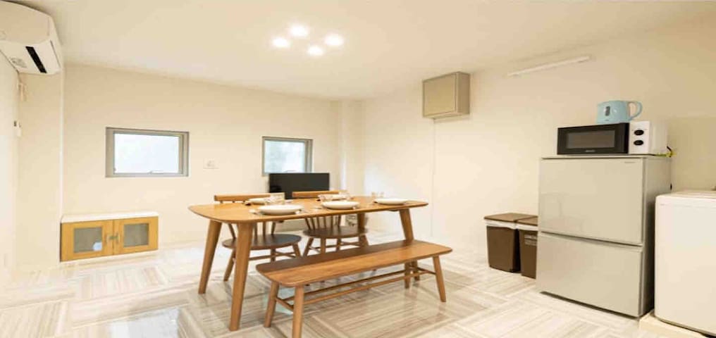 27/東中野/東京観光に最適/9名/駅から徒歩6分/人気の新宿まで5分・渋谷まで15分/Wi-Fi