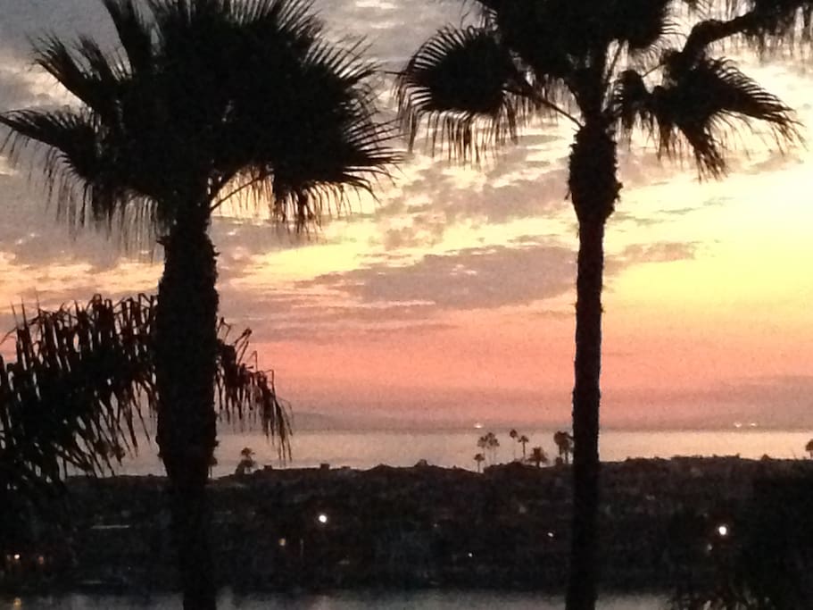 Spectacular sunsets served up nightly! Enjoy from the roof top deck with a glass of wine.