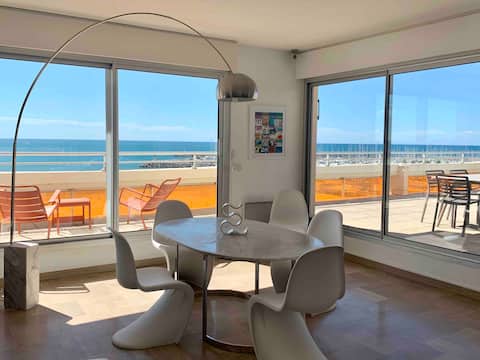 Very nice beachfront apartment