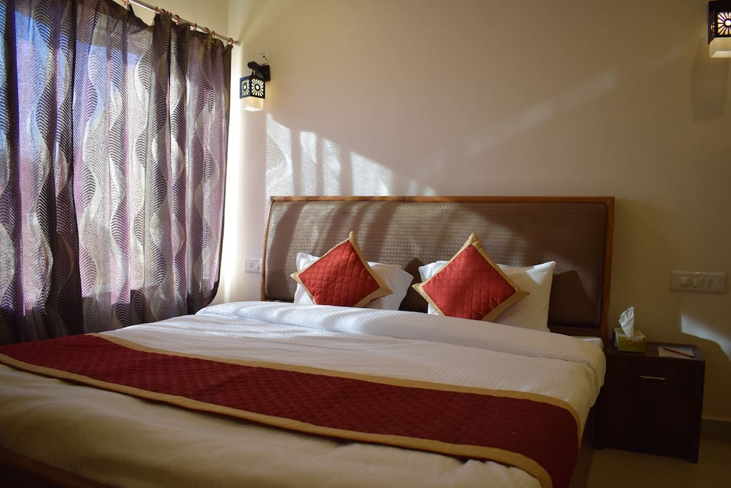 Standard room king size bed