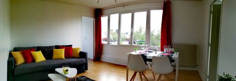☀️ Large apartment near RER-C - Paris 30 min away ☀️