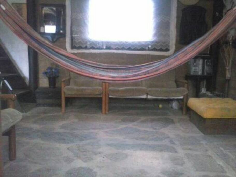 hamaca para descansar después del almuerzo