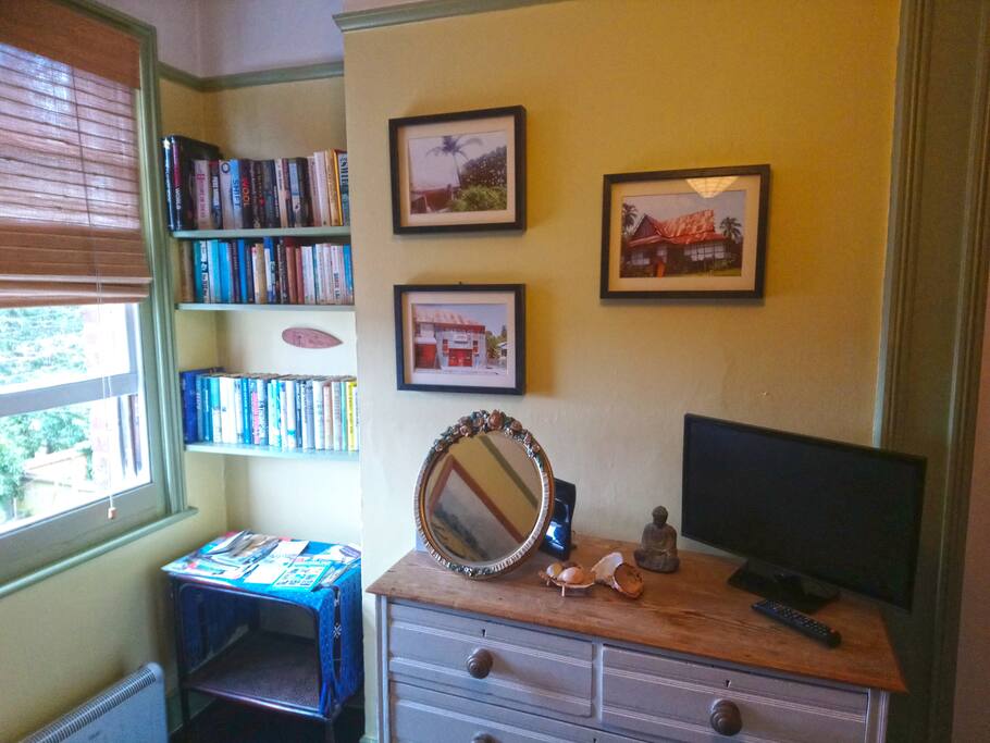 Books to browse, TV to watch, a window on the world