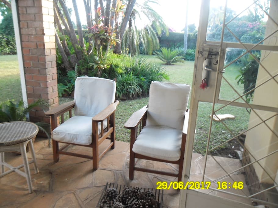 outside sitting area
