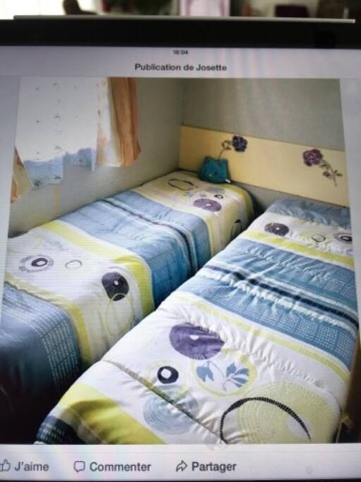 Chambre 2 avec rangements
