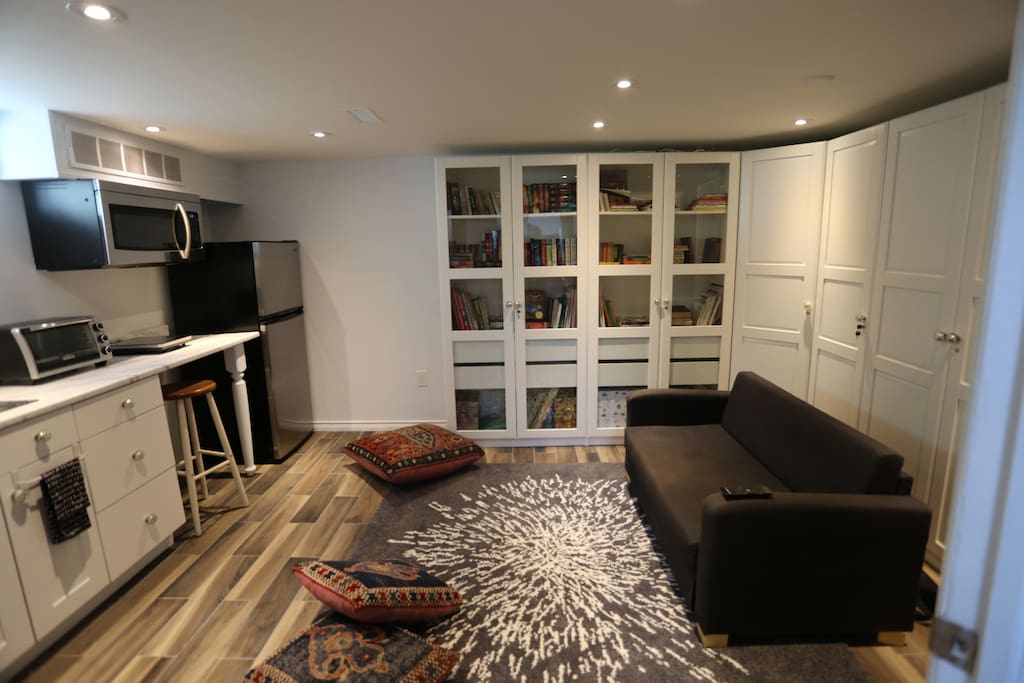 Living space with Kitchenette