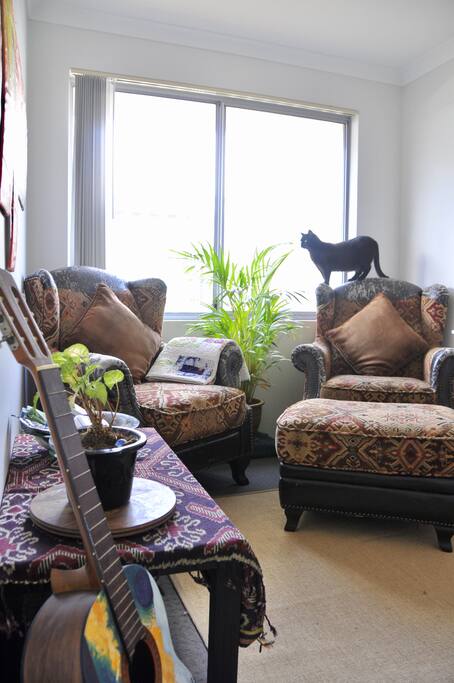 Your private sitting room adjoins the bedroom for comfort and ease