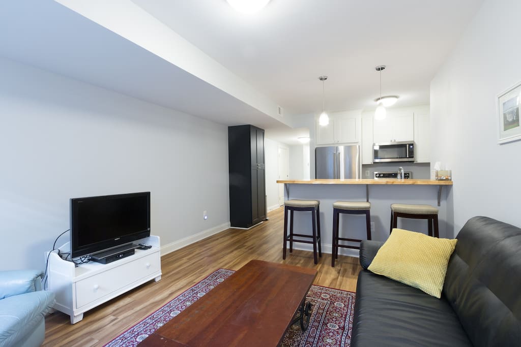Large living space.