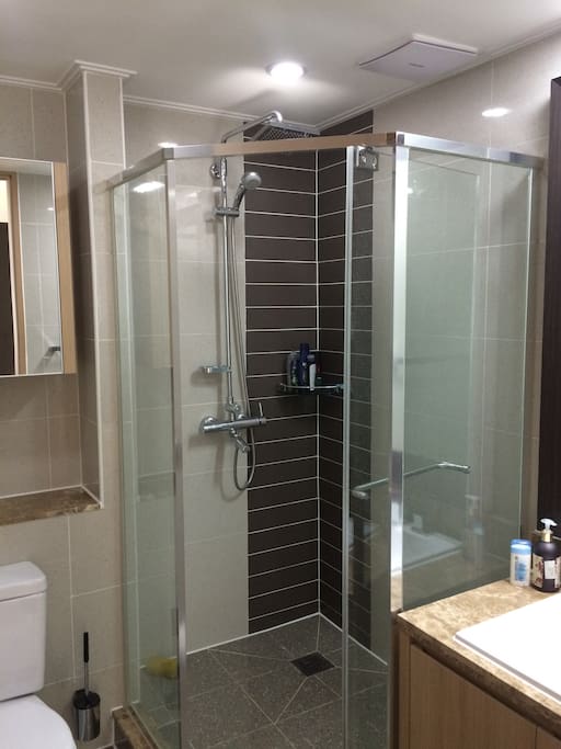 1st bathroom with shower
