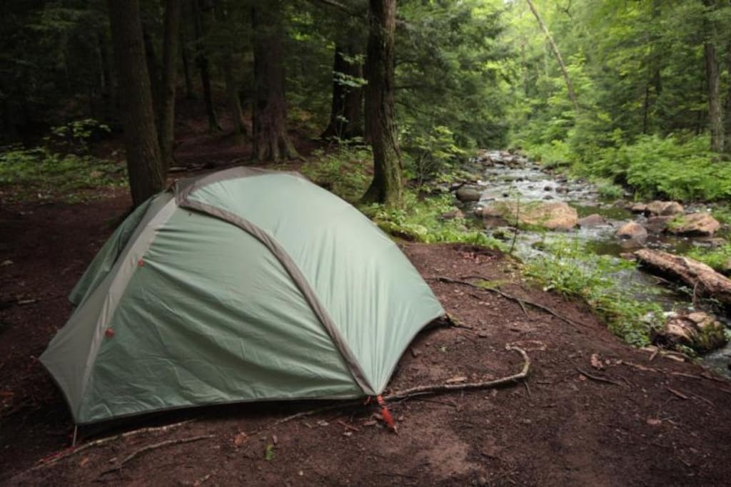 This is the REI tent included with your kit! We selected it for ease of setup and it's durability.