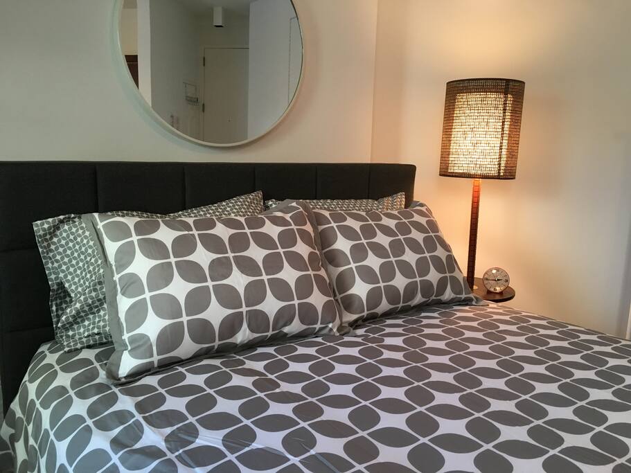 Brand new mattress and bedding