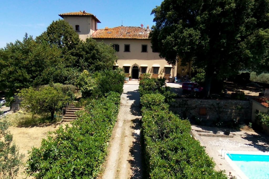 Villa Fillinelle, patio