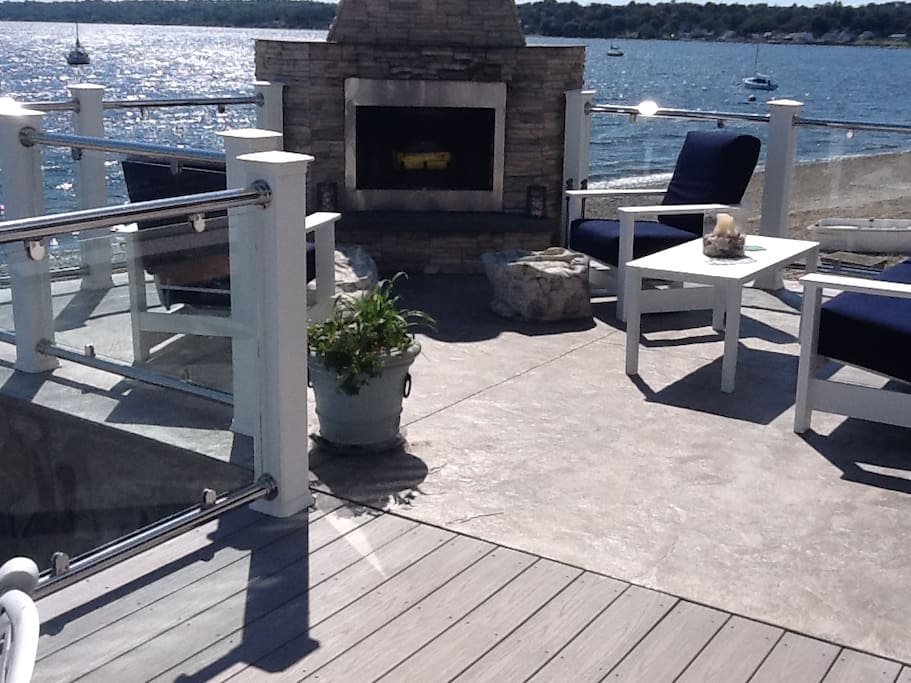 Outdoor Fireplace