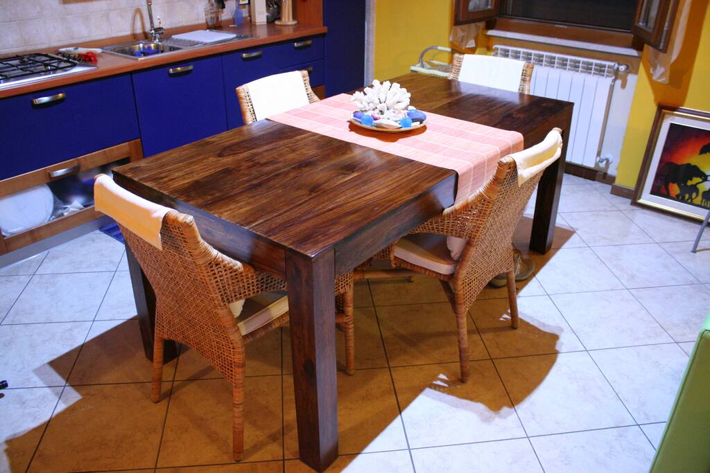 Tavolo della cucina