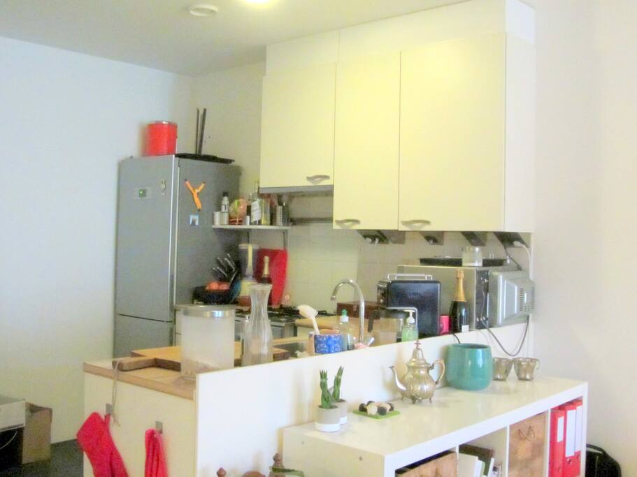 Feel free to use the kitchen