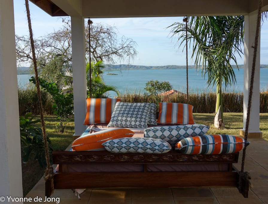 View on Kilifi Creek from the garden of the house
