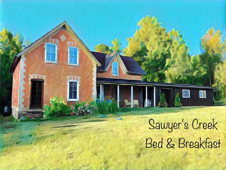 Sawyer's Creek B&B Sawyer Room Houses for Rent in Algonquin