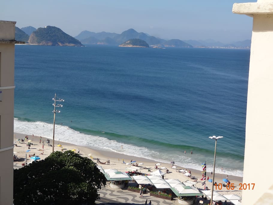 Vista da sala de estar