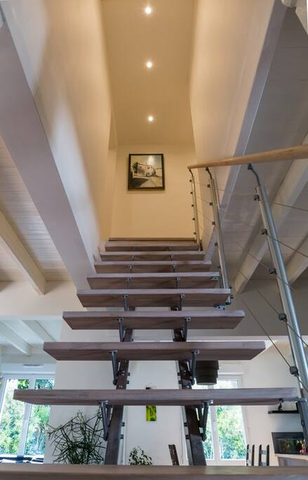 escalier pour le premier étage