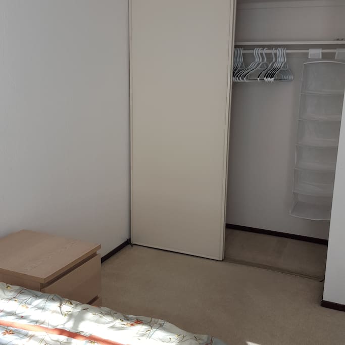 also have a big closet!