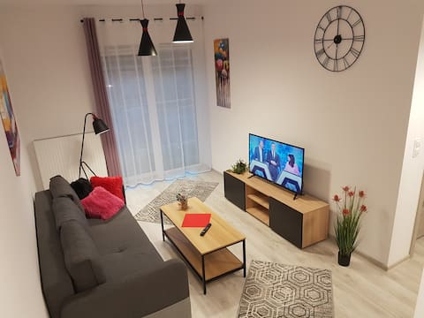 Comfortable Apartment Kustronia Garage Balcony Bathtub