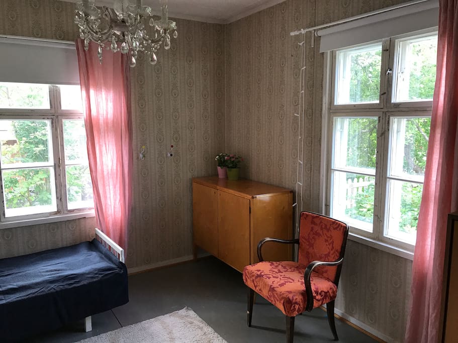 Blackout curtains helps you to sleep at light Finnish nights