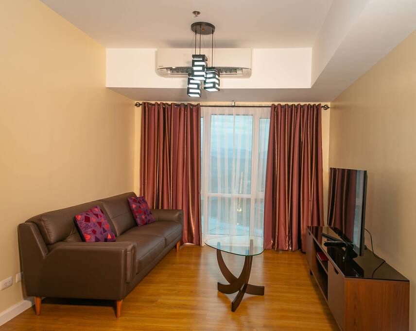 Living Room Overlooking the Mall