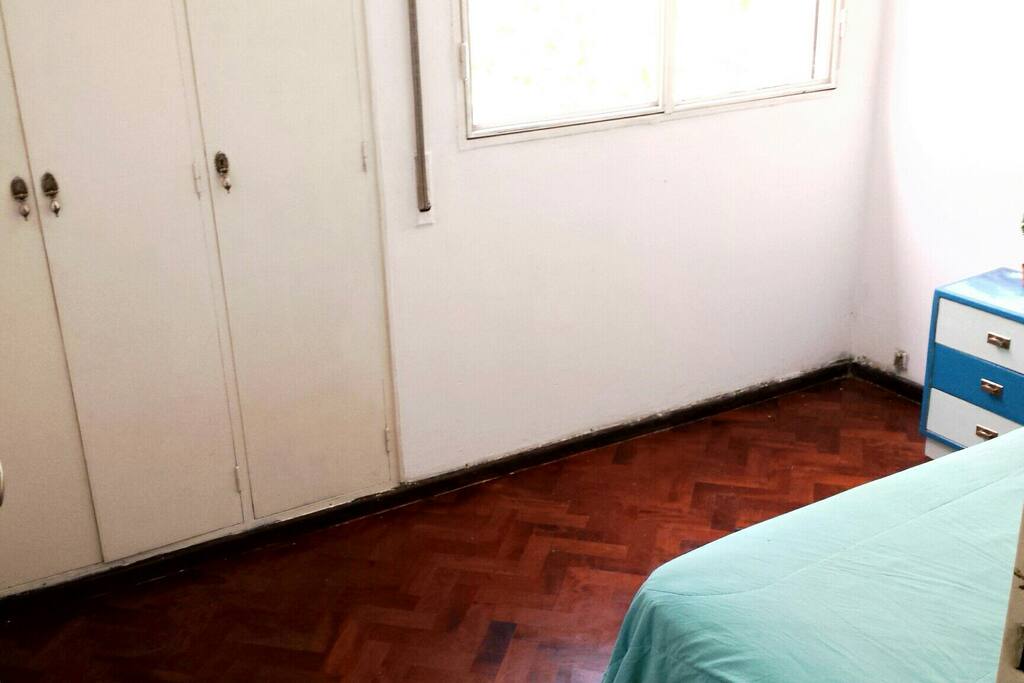 Big closet to save your luggage