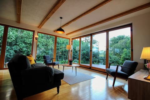 Conservatory apartment in the Makrele vacation home from 1877