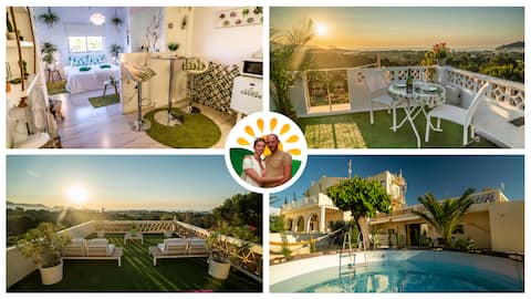 Casa Cactus🌵 Romantic ❤ 360 view Rooftop Eco Loft