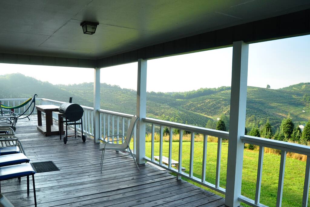 The front deck