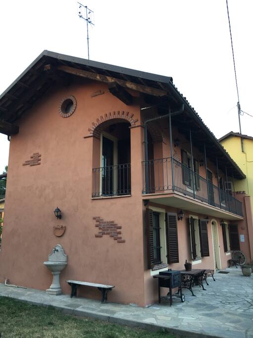 vista esterna della casa