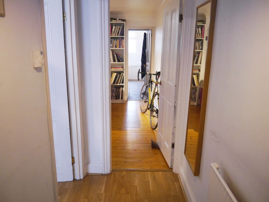 View through hallway from entrance