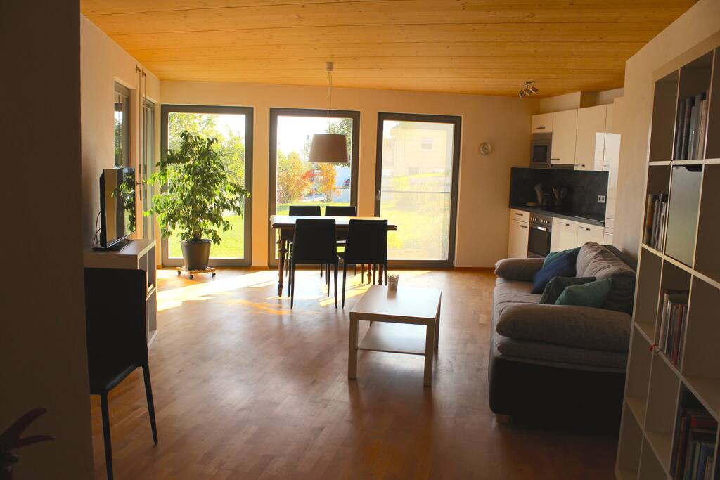 Wohn/Esszimmer mit Küche