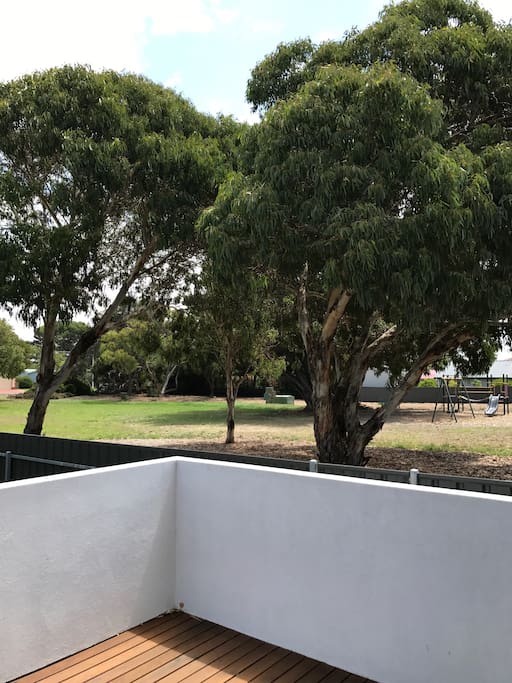 Reserve next to the house