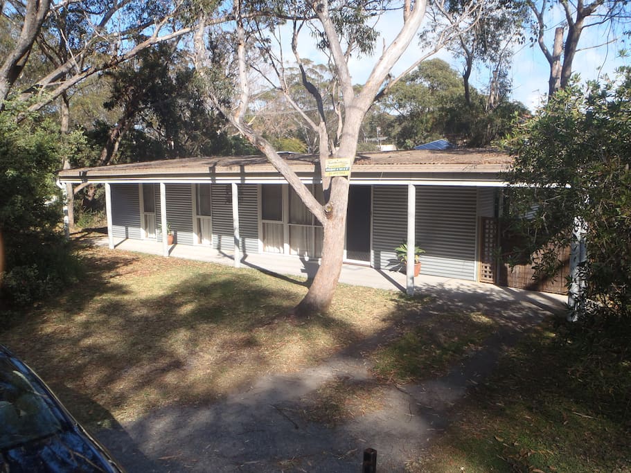 Peaceful location set among the gum trees
Covered patios.