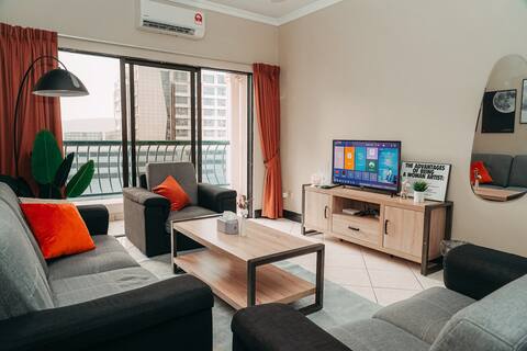 Gee Homestay-Moon @ Marina Court/KK City Centre/Nearby Large Malls