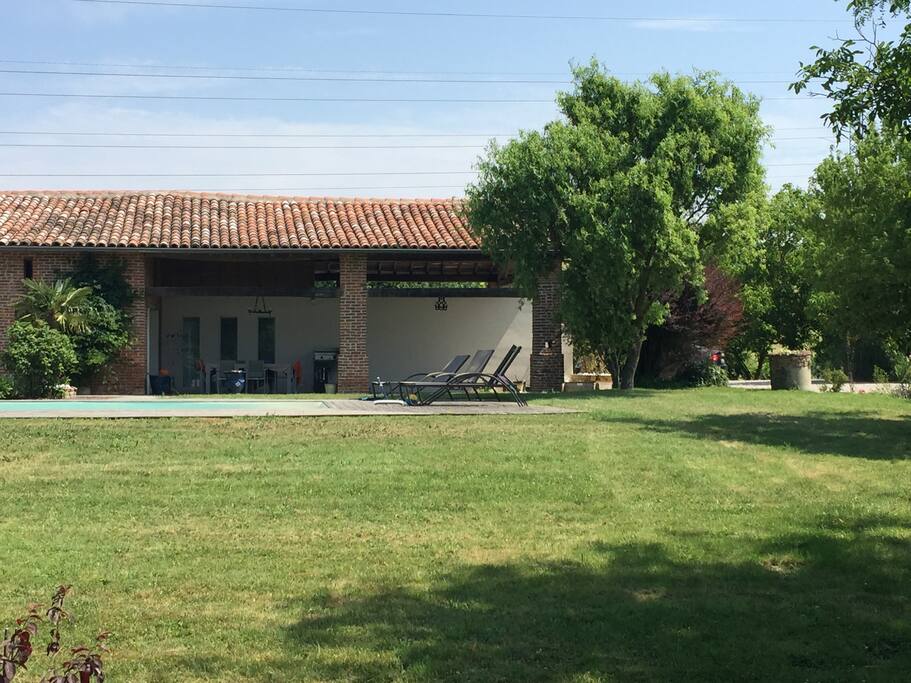 vue jardin