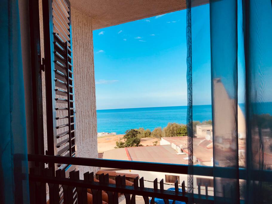 Vista dalla camera da letto