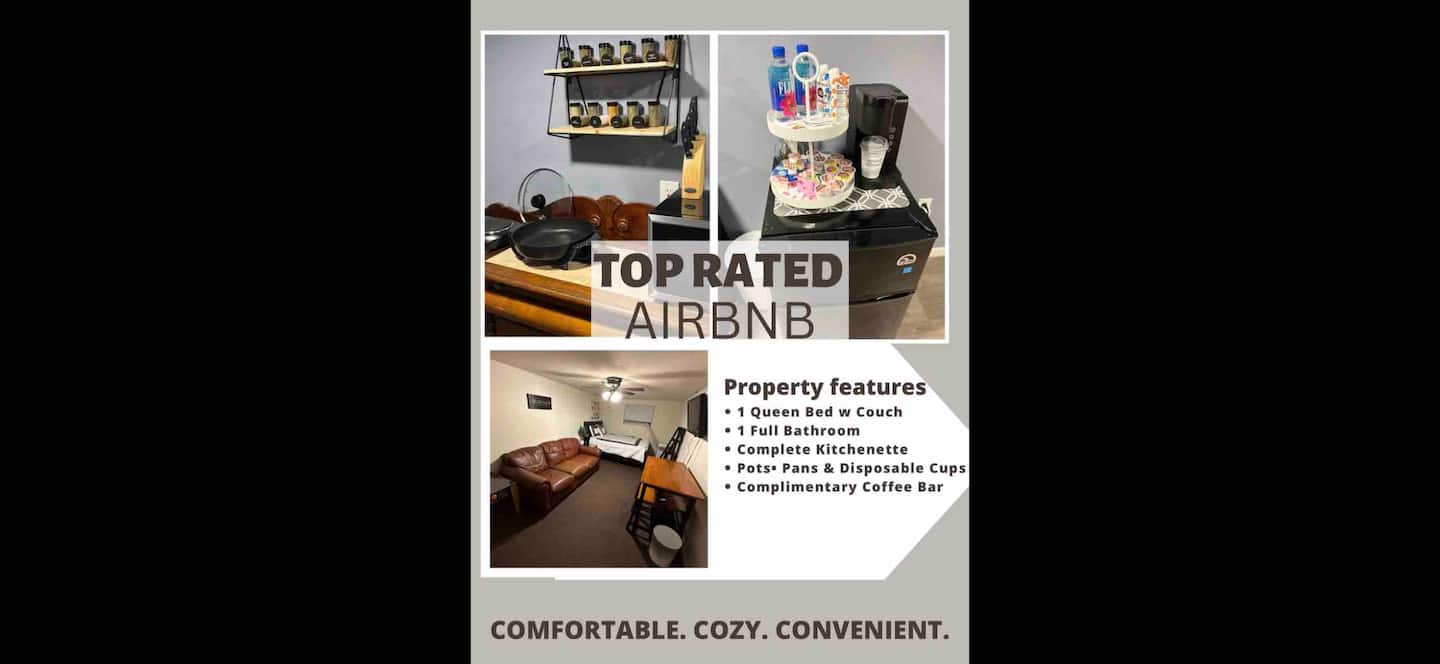 1-BedRm, Free Parking, 5 min to Train&Center City