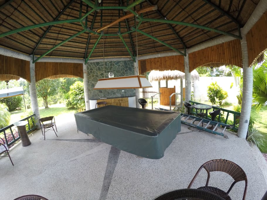 Billiard outside & bar