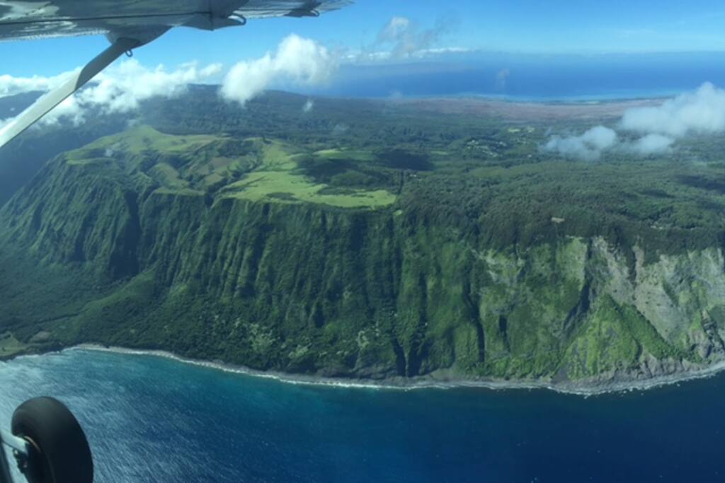 View on plane ride over