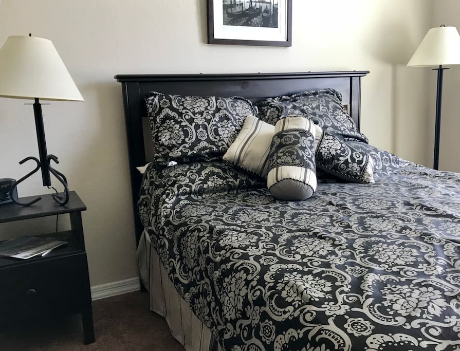 Queen bed