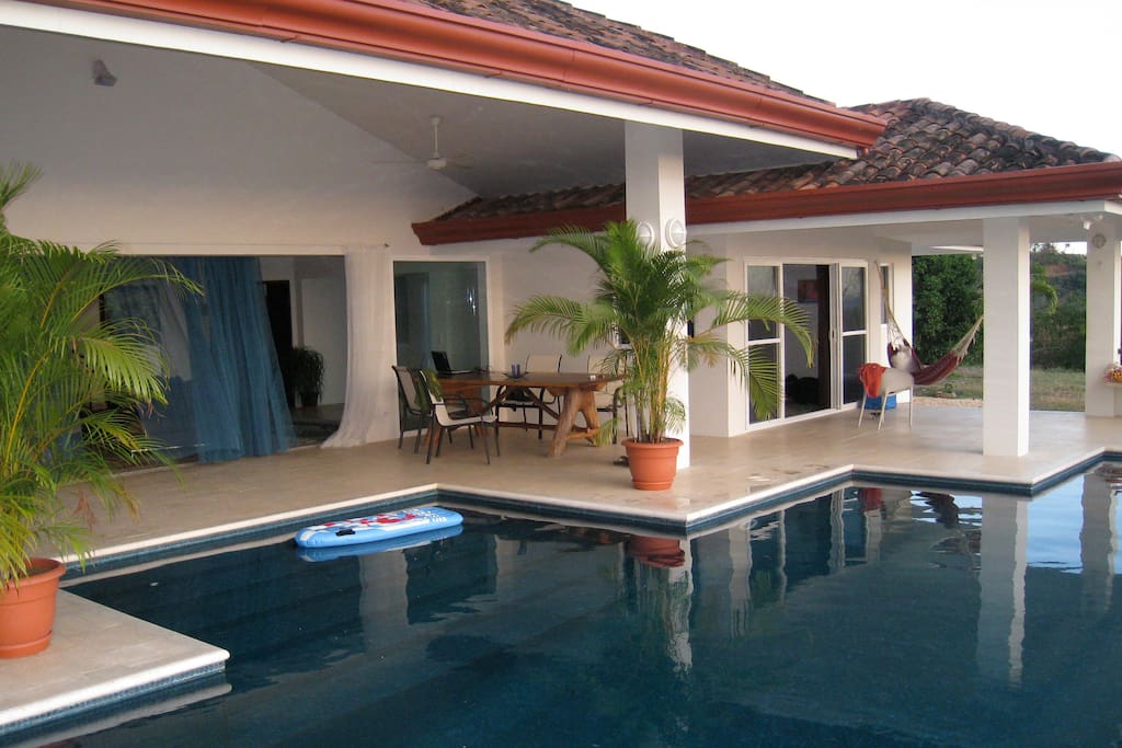 Pool & Front Patios with Spectacular 180º Ocean Views.