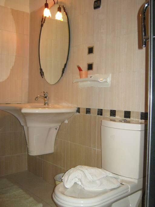 Bathroom connected with the master bedroom
