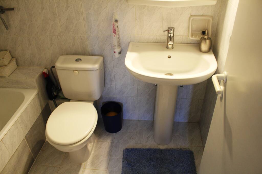 Bathroom attached to bedroom 1