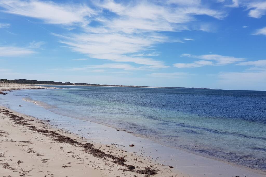 100m walk to our beach