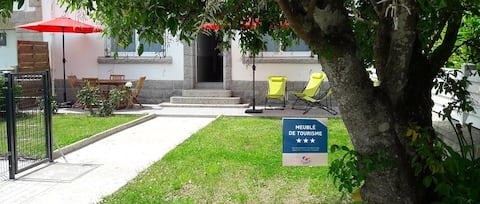 Airbnb performant: House for 6 people 200 m from the beach and the port à Finistère