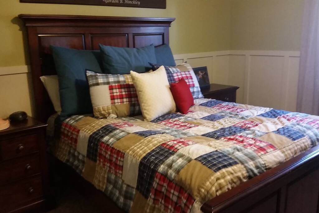 Queen bed